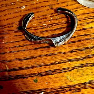 Grey marbled bracelet